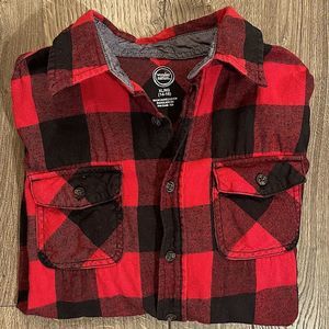 Red and black flannel